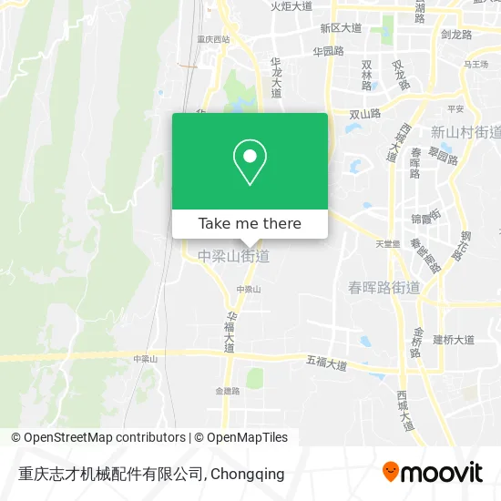 重庆志才机械配件有限公司 map