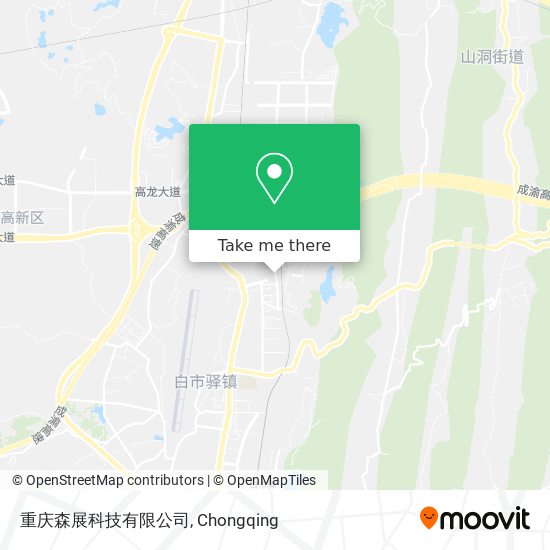 重庆森展科技有限公司 map