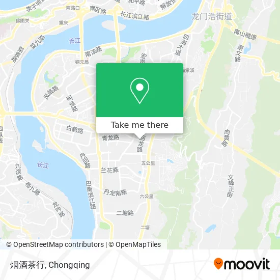 烟酒茶行 map