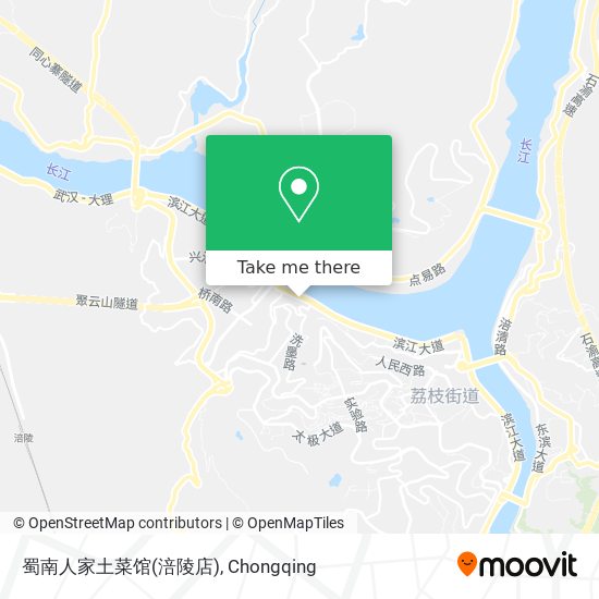 蜀南人家土菜馆(涪陵店) map