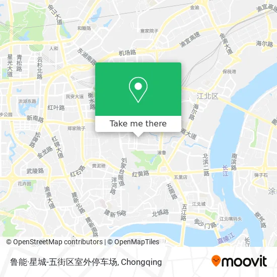 鲁能·星城-五街区室外停车场 map
