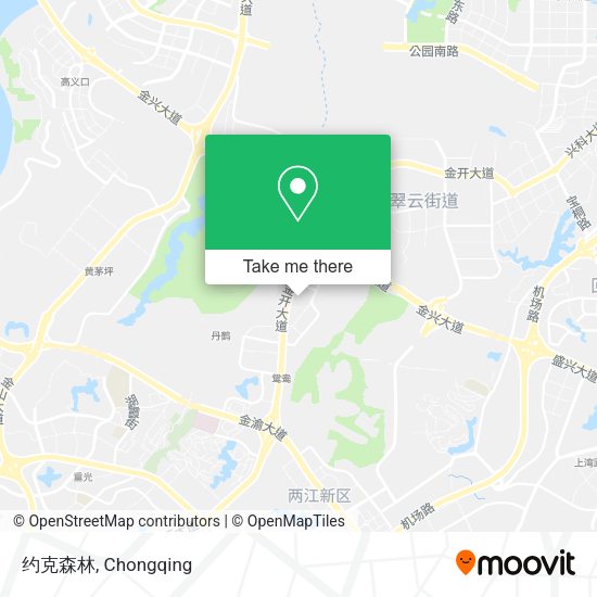 约克森林 map