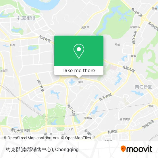 约克郡(南郡销售中心) map