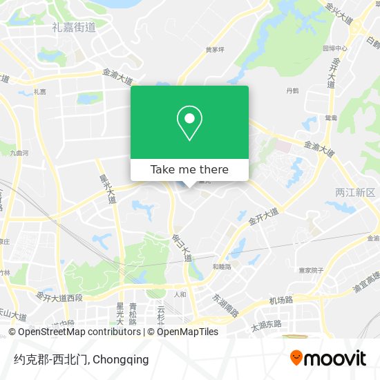 约克郡-西北门 map