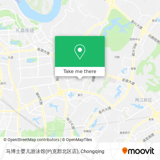 马博士婴儿游泳馆(约克郡北区店) map