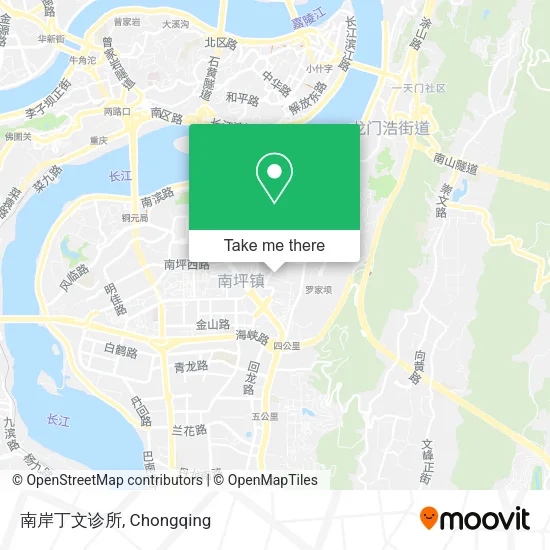 南岸丁文诊所 map