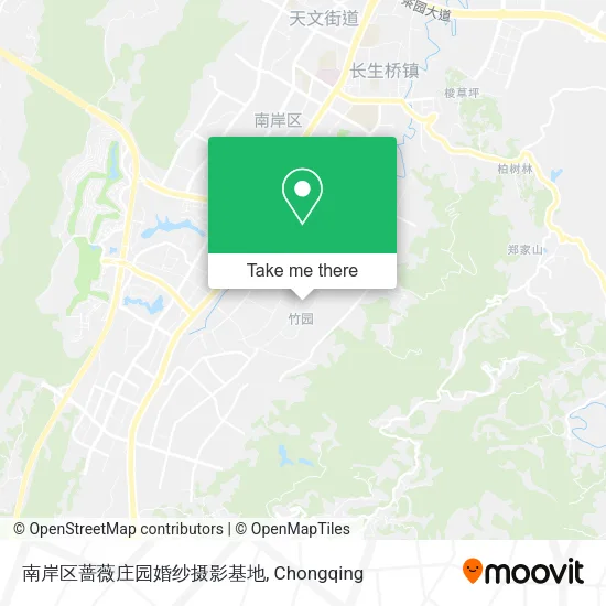 南岸区蔷薇庄园婚纱摄影基地 map