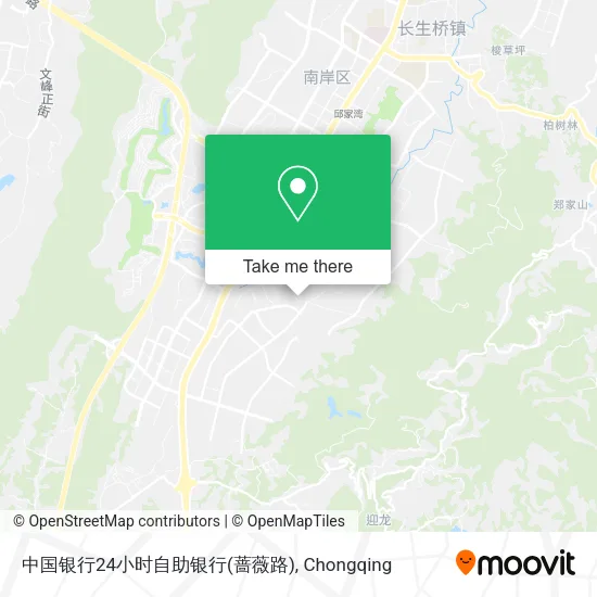 中国银行24小时自助银行(蔷薇路) map