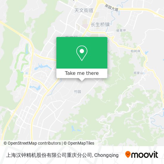 上海汉钟精机股份有限公司重庆分公司 map