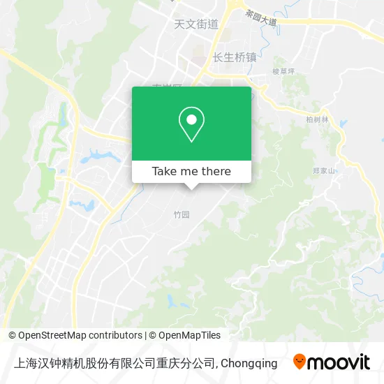 上海汉钟精机股份有限公司重庆分公司 map