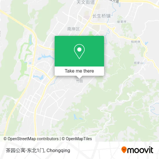 茶园公寓-东北1门 map