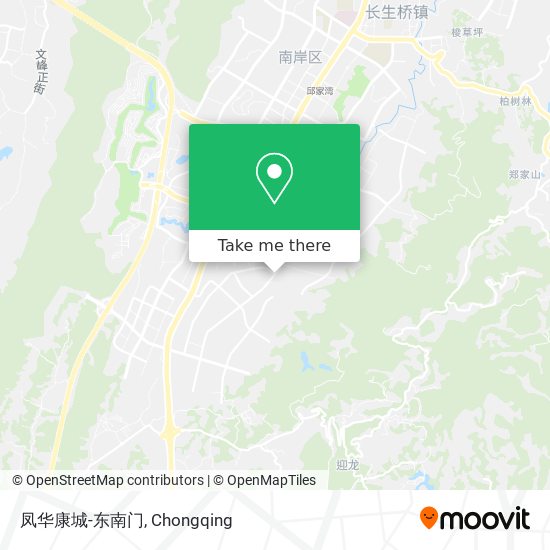 凤华康城-东南门 map