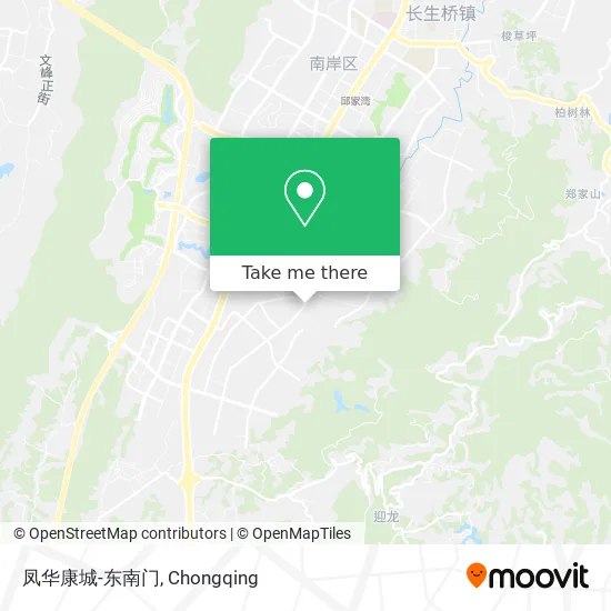 凤华康城-东南门 map