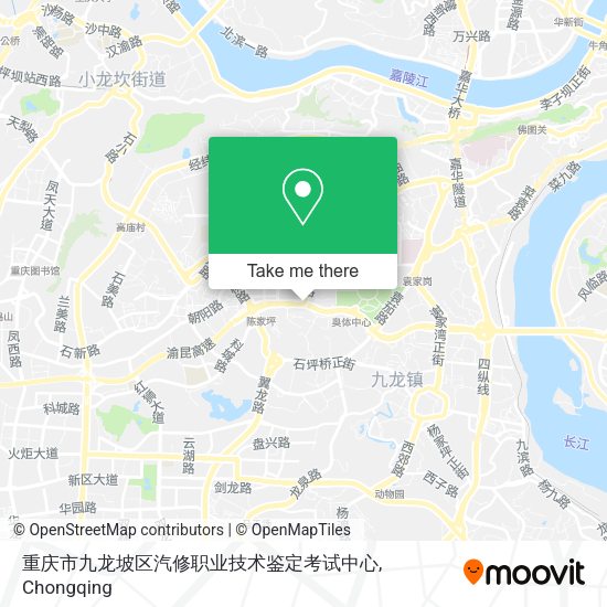 重庆市九龙坡区汽修职业技术鉴定考试中心 map
