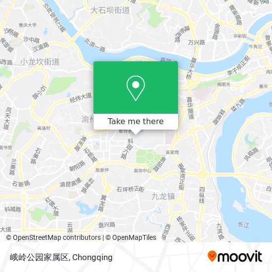 峨岭公园家属区 map