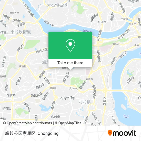 峨岭公园家属区 map