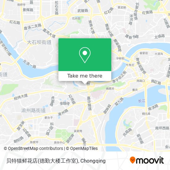 贝特猫鲜花店(德勤大楼工作室) map
