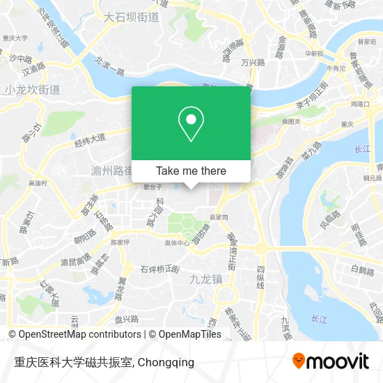 重庆医科大学磁共振室 map