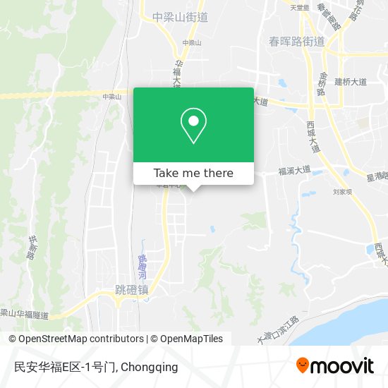 民安华福E区-1号门 map