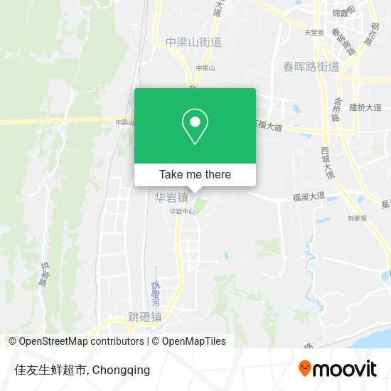 佳友生鲜超市 map