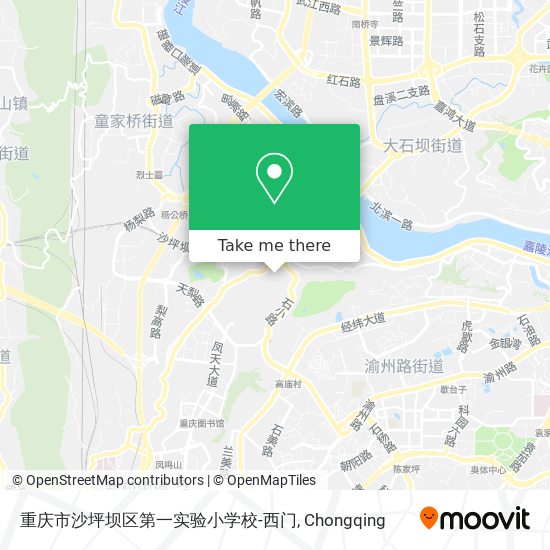 重庆市沙坪坝区第一实验小学校-西门 map
