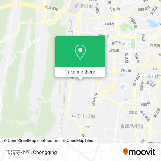 玉清寺小区 map