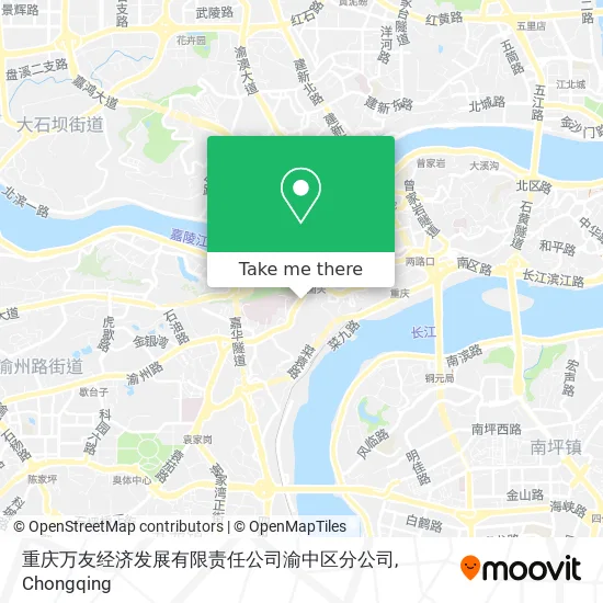 重庆万友经济发展有限责任公司渝中区分公司 map