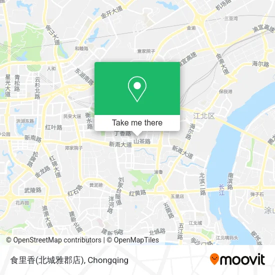 食里香(北城雅郡店) map