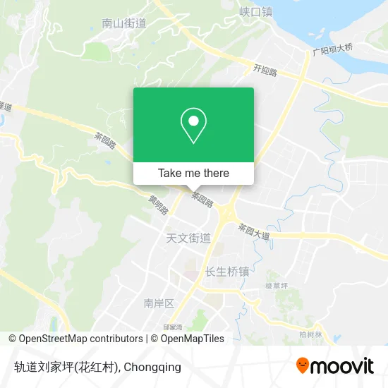 轨道刘家坪(花红村) map