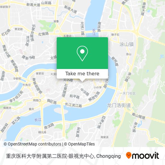重庆医科大学附属第二医院-眼视光中心 map