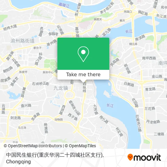 中国民生银行(重庆华润二十四城社区支行) map