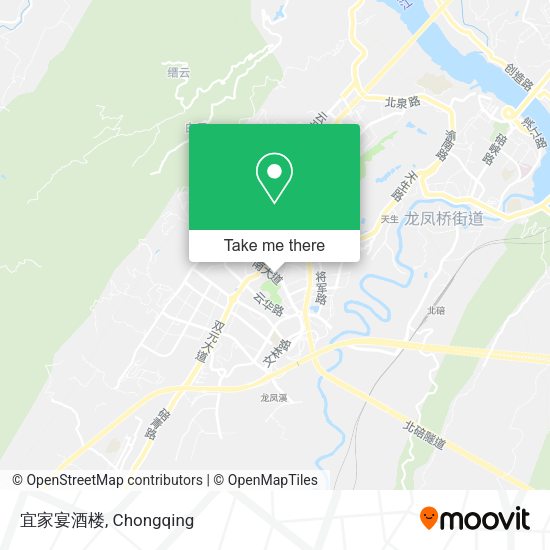 宜家宴酒楼 map