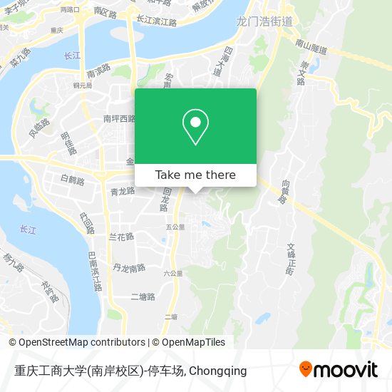 重庆工商大学(南岸校区)-停车场 map