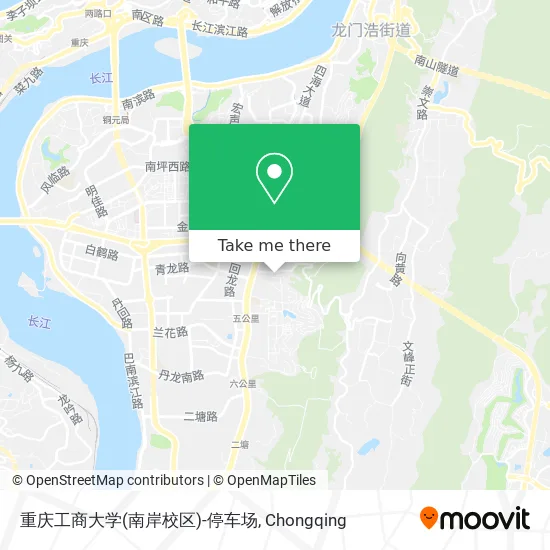 重庆工商大学(南岸校区)-停车场 map