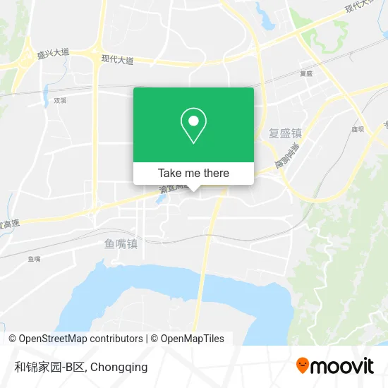 和锦家园-B区 map