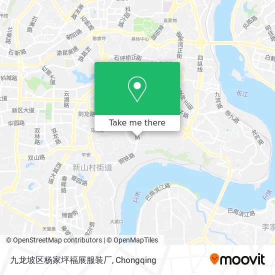 九龙坡区杨家坪福展服装厂 map