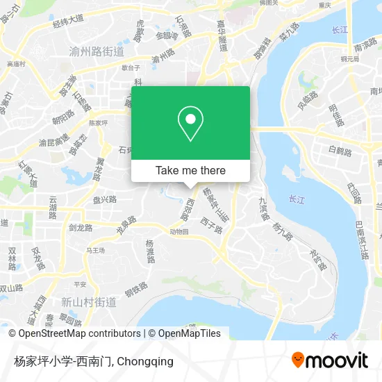 杨家坪小学-西南门 map