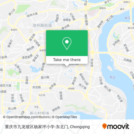 重庆市九龙坡区杨家坪小学-东北门 map