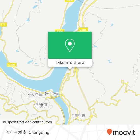 长江三桥南 map