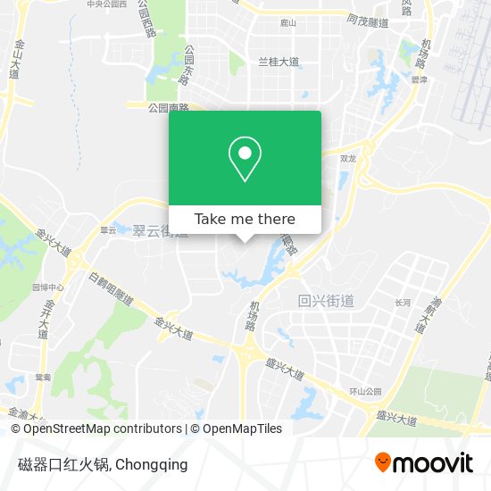 磁器口红火锅 map