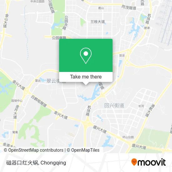 磁器口红火锅 map