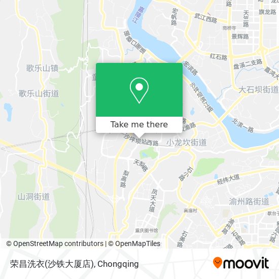 荣昌洗衣(沙铁大厦店) map
