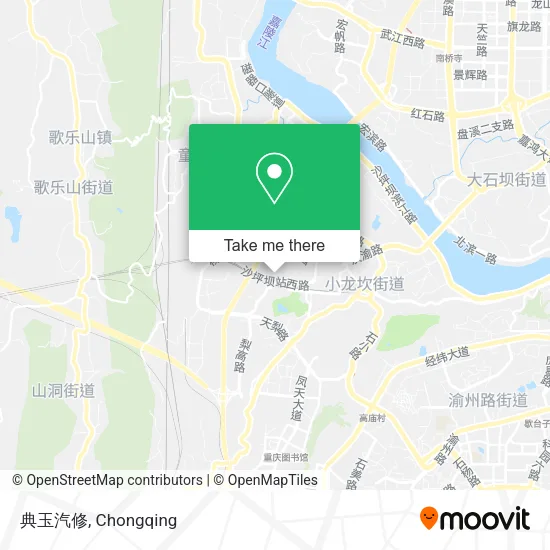 典玉汽修 map