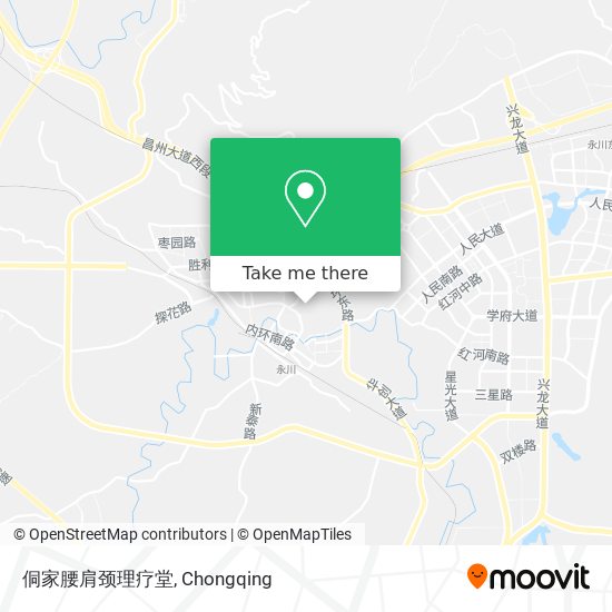 侗家腰肩颈理疗堂 map