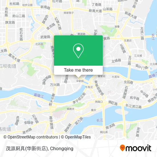 茂源厨具(华新街店) map