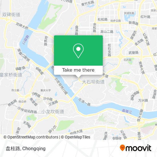 盘桂路 map