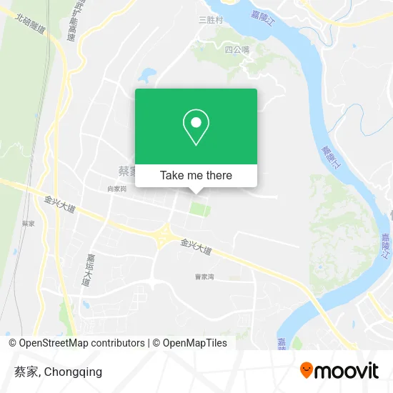 蔡家 map