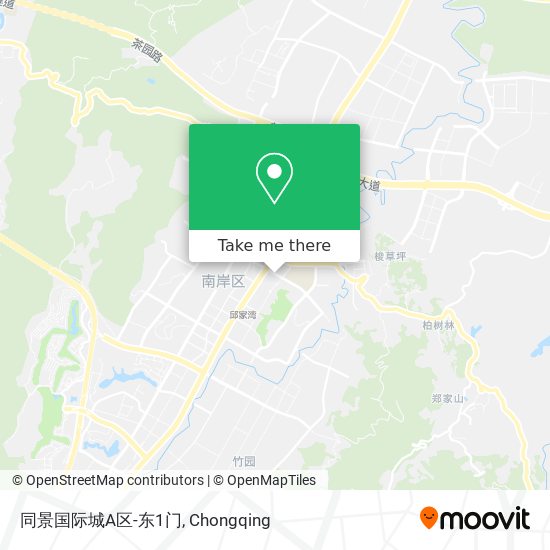 同景国际城A区-东1门 map