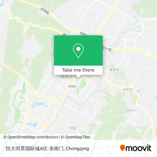 恒大同景国际城A区-东南门 map