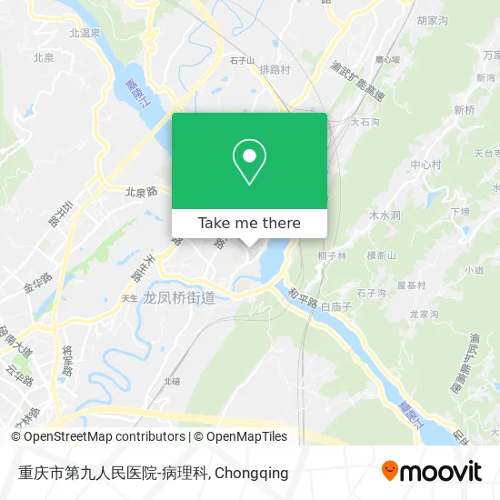 重庆市第九人民医院-病理科 map